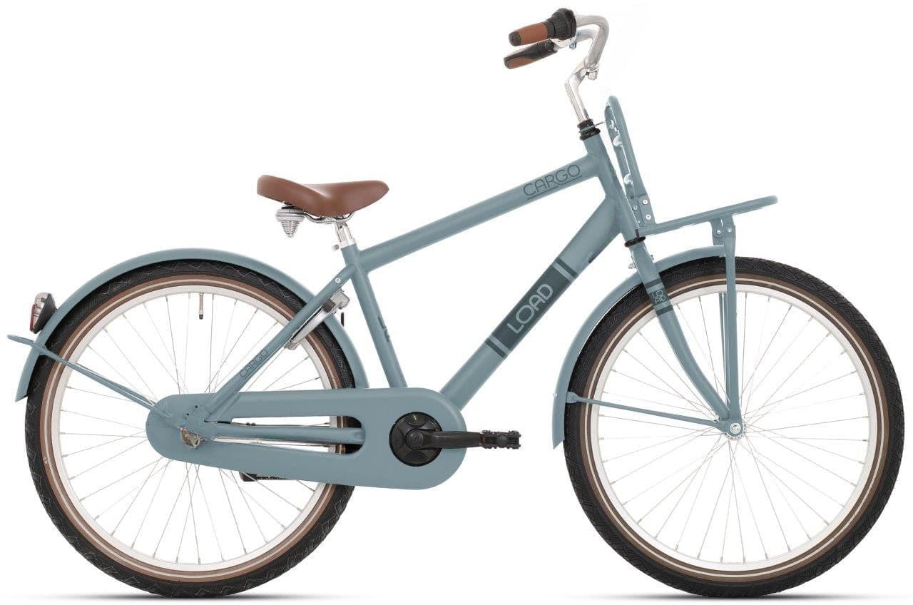 Bikefun Load 20" — Bicicleta infantil de transporte, azul claro
