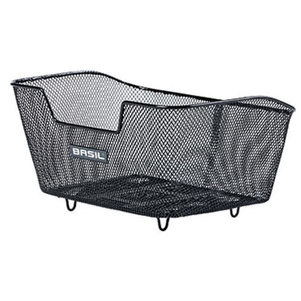 Basil Base M WSL — Cesta trasera con sistema WSL, negro