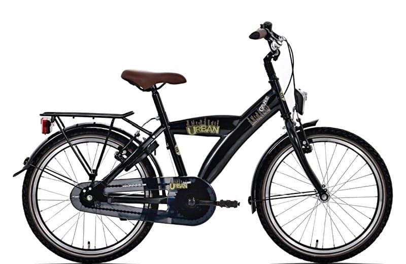 Bikefun Urban City 20" — Bicicleta infantil, negro